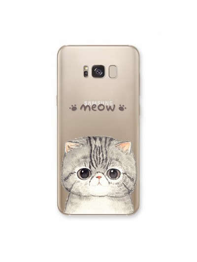 Husa Samsung Galaxy S8 Plus Silicon Premium MEOW